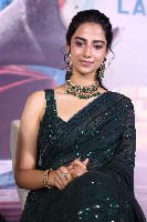 Meenakshi Chaudhary Black Saree Photos